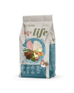 Quatree Life Frango e Arroz Cães-Adultos-Raças Pequenas