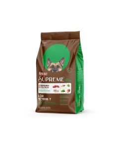 Quatree Supreme Cordeiro e Frango Cães Sênior +7 Raças Médias e Grandes (15kg)